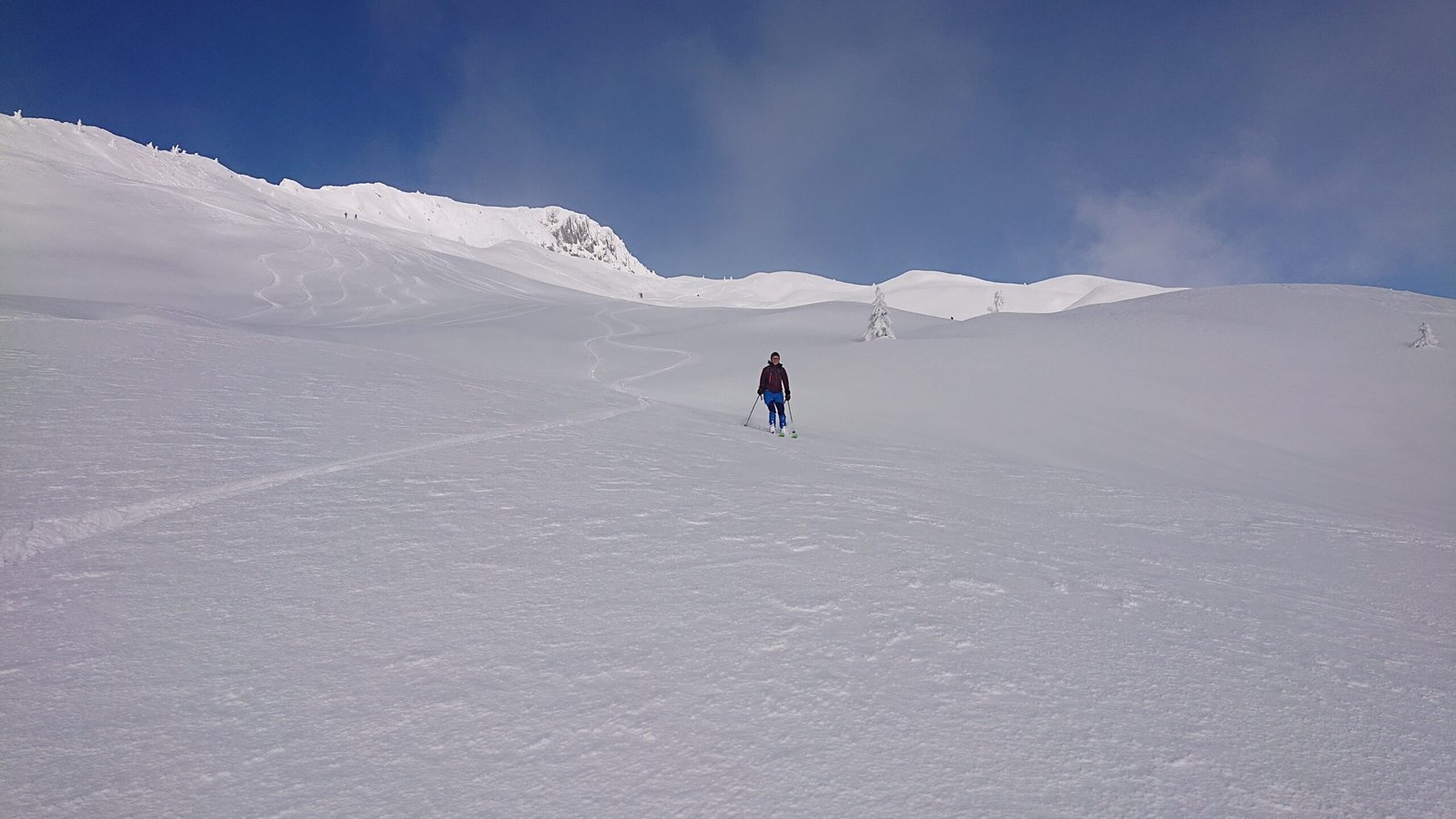 ski hors piste guide Aiguillette des Posettes poudreuse Chamonix Freeride