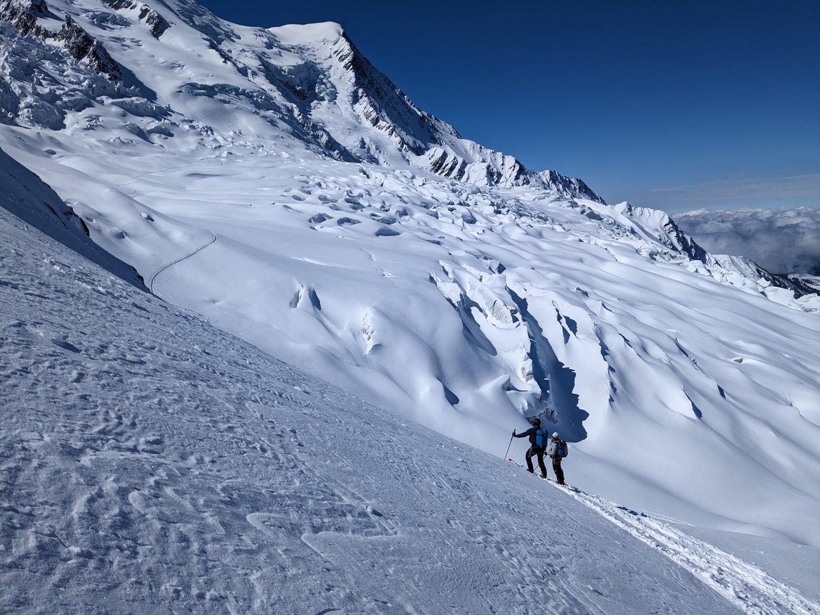 Ski de randonnee en haute montagne