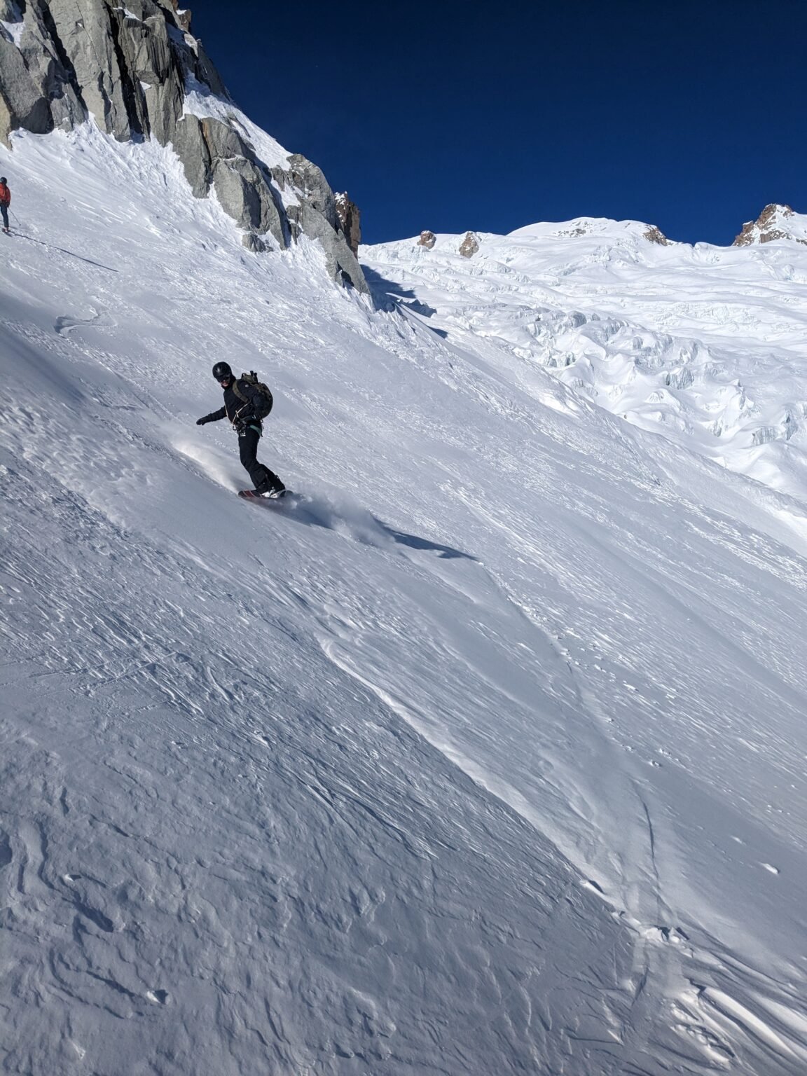 Vallee Blanche - En Snowboard