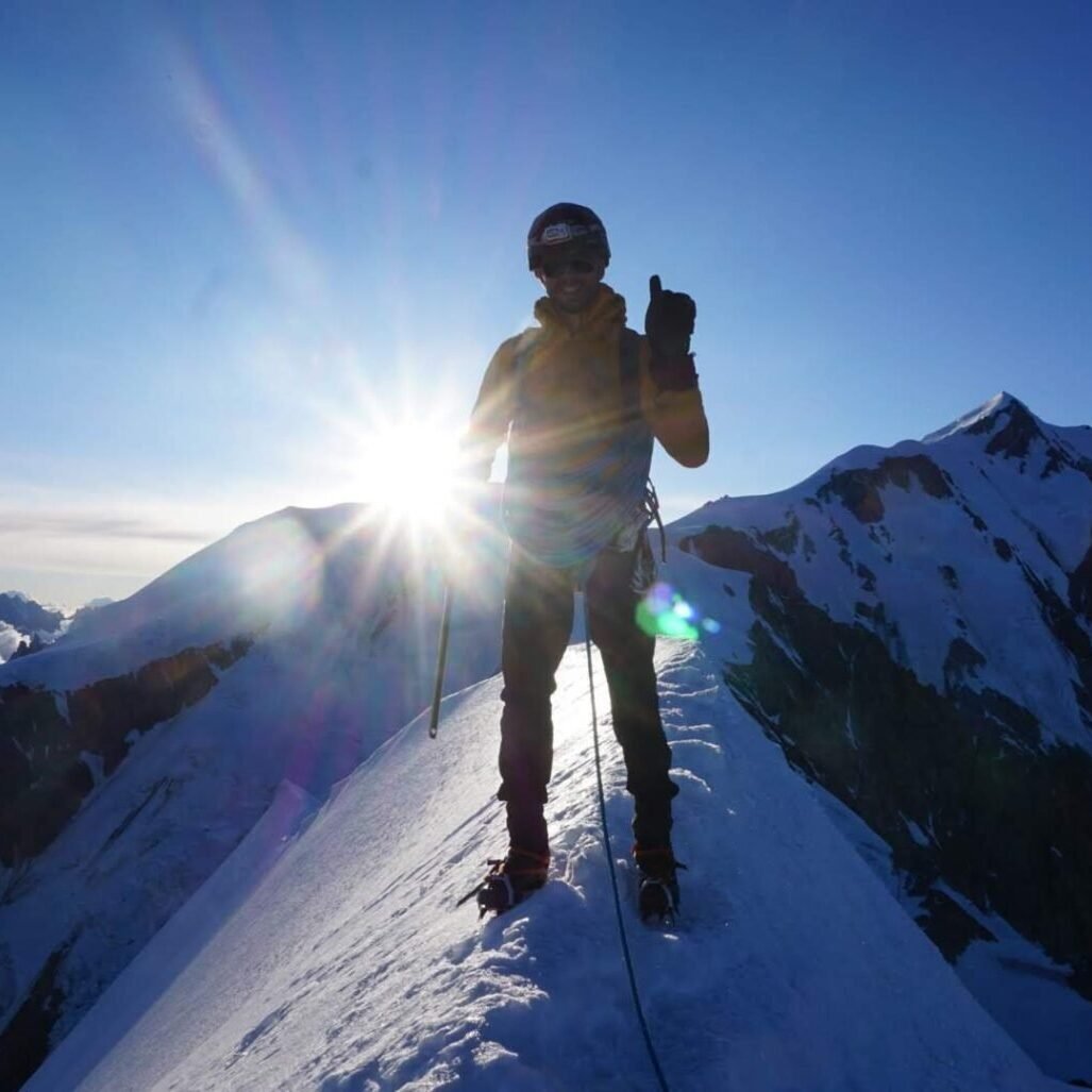 sommet Aiguille de Bionnassay Chamonix alpinisme guide de montagne